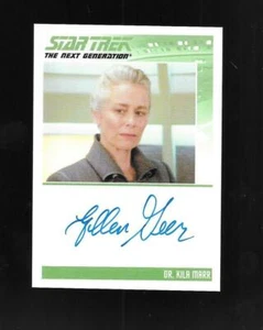 Star Trek Next Generation Complete 2 2012 autograph card Ellen Geer - Picture 1 of 2