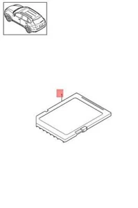 Genuine PORSCHE Sd Memory Card For Updating The Navigation Data 9P1909000CP - Picture 1 of 1