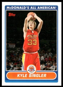 2007 Topps McDonald's All-American Game  #KS   Kyle Singler   Duke