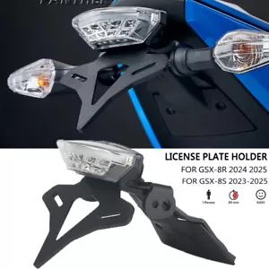 For Suzuki GSX-8R 2024- License Plate Holder Rear Tail Tidy Fender GSX-8S 2023- - Picture 1 of 7