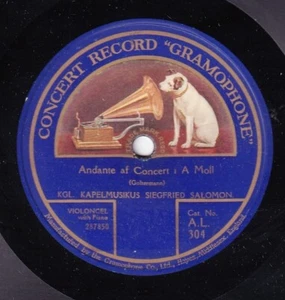 Salomon. Goltermann (Cello concerto) + Mozkowski. CRG AL 304 (10"). NM- - Picture 1 of 2