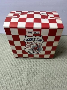 NOS ANTIQUE YANKEE GIRL SCRAP TOBACCO BOX 20c PACKAGES VTG - Picture 1 of 8