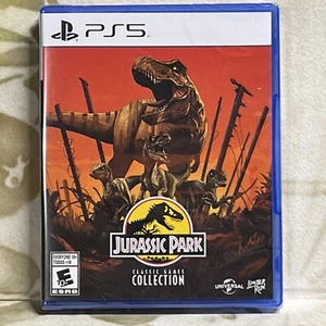 Jurassic Park Classic Games Collection PlayStation PS5 Brand New Factory Sealed - Picture 1 of 2