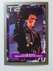 Impel Terminator 2 1991: Judgement Day #89 "Volveré", Terminator dice de nuevo - Imagen 1 de 2
