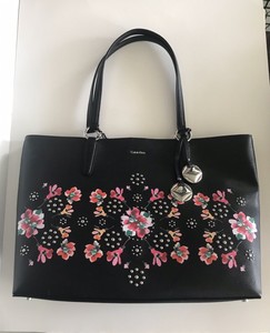 calvin klein floral crossbody bolsa