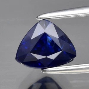 1,03 quilates 6,3x5,2 mm billón azul primario zafiro sin calefacción Mozambique - Imagen 1 de 4