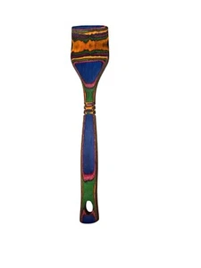 Baltique Spatel bunte Holz Birke Hand Flipper für Antihaft Pfannen Handwerker - Bild 1 von 3