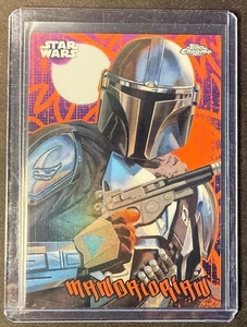 2025 Topps Chrome Star Wars The Mandalorian GG-19 Galactic Graffiti SSP - Picture 1 of 2