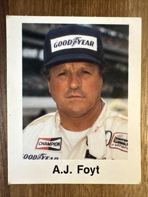 1979 Indianapolis 500 Race Game Card, AJ Foyt - Image 1 of 2