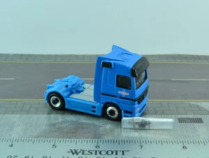Schuco Diecast Mercedes Benz Arocs Tractor Unit Truck Blue 1:87 HO Scale (HO5063 - Picture 1 of 3