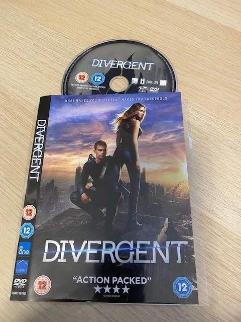 Divergent (DVD, 2014) NO CASE - Image 1 of 1
