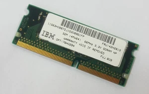 32MB PC66 SD-RAM SO-Dimm 4Mx64 IBM Notebook Speicher FRU 42H2819 - Bild 1 von 2