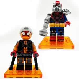 LEGO Spider-Man: Across The Spider-Verse Sun-Spider, Cyborg Spider-Womam CMF New - Picture 1 of 1