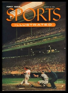 Unsigned August 16th 1954 1st Issue Sports Illustrated Magazine Cards & Binder - Picture 1 of 6