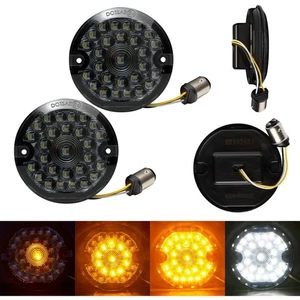 HogWorkz Front Flat Style Sequentialz 1157 LED Turn Signals - HW307024 - Picture 1 of 6