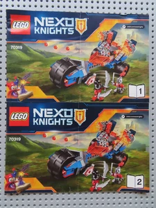 LEGO Istruzioni di Costruzione / Instruction Nexo Knight 70319 Libretto 1+2 - Foto 1 di 1