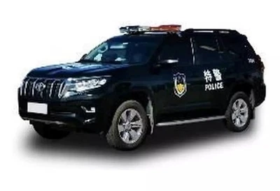 Toyota Land Cruiser Prado 2018 Beijing Police SWAT 1:43 29424 - Immagine 1 di 2