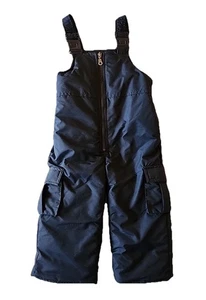 Oshkosh B'gosh Schneehose Skilatz Reißverschlusstaschen Navy Blau Unisex Kinder 3T TOP - Bild 1 von 13