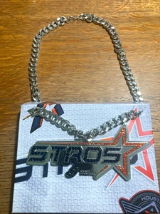 Two (2) Houston Astros City Connect 24" Chain Necklace 04/11/25 NEW IN BOX - Picture 1 of 4