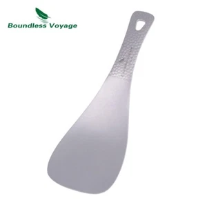 Titanium Rice Spoon Outdoor Camping Household Rice Shovel Scoop Rice Spoon - Picture 1 of 6