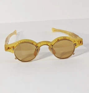 Occhiali da sole rotondi Matsuda 10605 montatura tartaruga oro made in Japan vintage - Foto 1 di 5