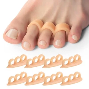 Hammer Toe Corrector and Straightener - 8 Pcs Toe Support Pads Cushion - Real... - Picture 1 of 7