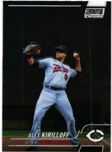 2022 TOPPS STADIUM CLUB CHROME # 215 - ALEX KIRILLOFF - MINNESOTA TWINS - Picture 1 of 2