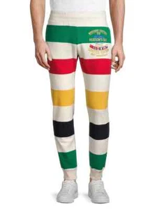 Moschino Herren Hudson's Bay HBC Jogginghose USA Größe 40 Made in Italy NEU Neu mit Etikett - Bild 1 von 7