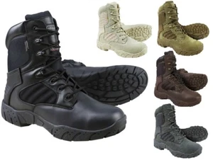 Botas Bota KombatUK para Hombre Tactical Pro 50/50 Resistencia Rápida con Cremallera Lateral Thinsulate - Imagen 1 de 18