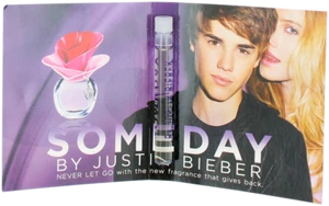 Someday von Justin Bieber für Frauen Miniatur EDP Fläschchen Spray 0,5 Oz. Neu - Bild 1 von 1
