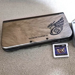 [Good] Nintendo New 3DS XL LL Monster Hunter 4G Console Only Rare - Picture 1 of 15