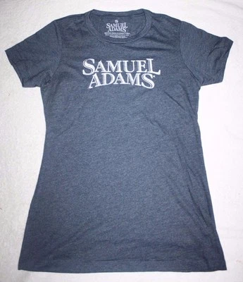 Camiseta Samuel Sam Adams For The Love of Beer Logo Color Carbón Pequeña NUEVA Foto 1 de 3