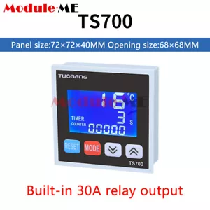 3 in 1 LED Intelligenter Temperaturregler TS700 Temperaturregler Timer - Bild 1 von 10