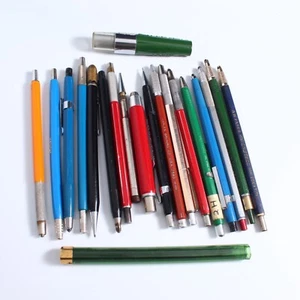 20 PC Lot Assorted Vintage Lead Holder Drafting Pencils + Pointer & Lead - Picture 1 of 1