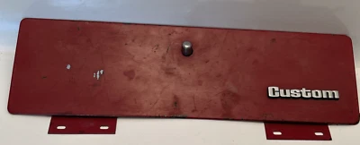 1973 - 1979 Ford Truck F100 F250 F350 porta caixa de luvas tampa articulada personalizada com trava - Imagem 1 de 4