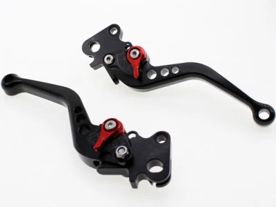 Palancas de freno de tambor delanteras traseras CNC negras ajustables para Vespa 50-125/PV/ET3/PK/S/XL - Imagen 1 de 4