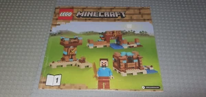 Nur Anleitung Heft 1 Instruction!!!! LEGO® 21135 Minecraft The Crafting Box 2.0 - Bild 1 von 2