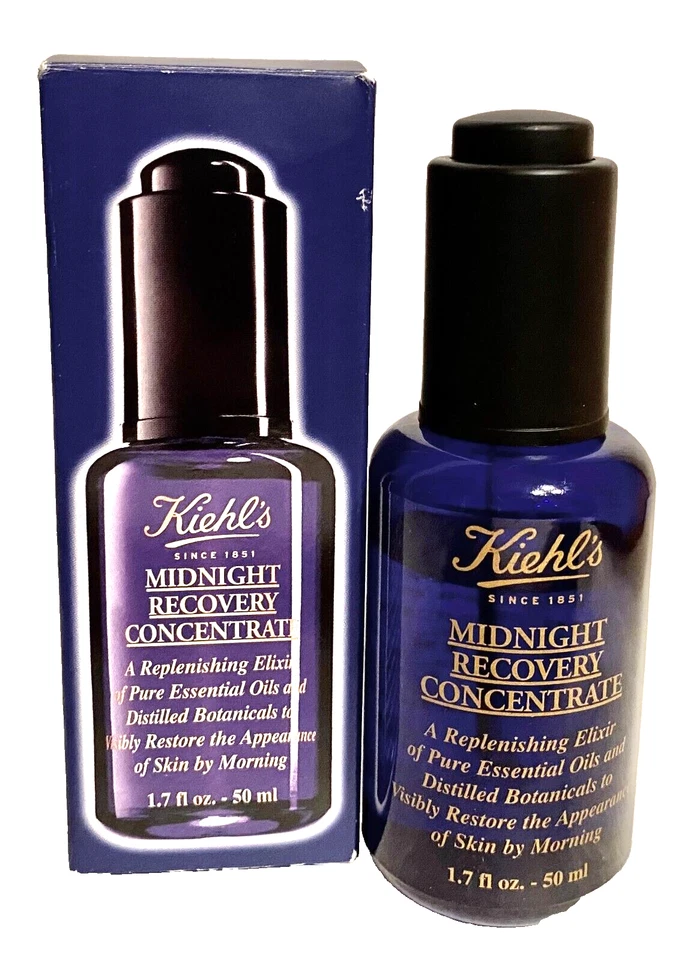  Kiehls Midnight Recovery Concentrate 1.7 oz / 50 ml NIB  - Image 1 of 1