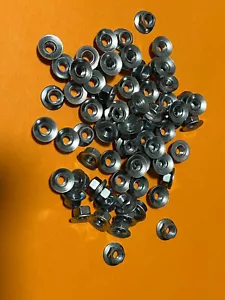 M5-0.8 Hex Nuts Floating washer with 8mm hex 5mm x 0.8 (Lot of 50) - Picture 1 of 4