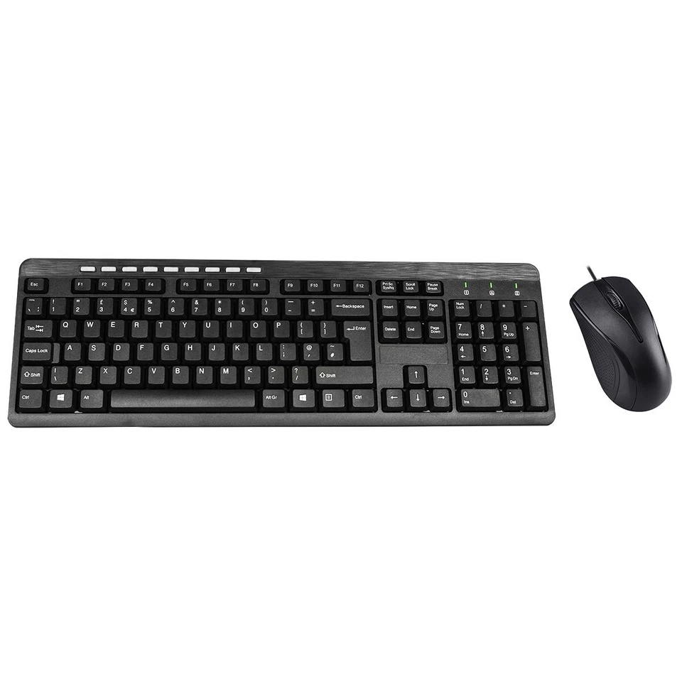 EVO Labs E8118 Mini Black USB Multimedia Keyboard With 9 Hotkeys Retail Packed
