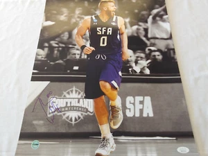 SFA Stephen F Austin Thomas Walkup signiertes 16x20 Foto JSA COA - Bild 1 von 1