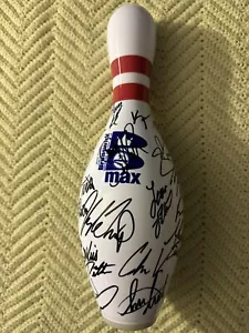 37 PBA Bowlers Signed Bowling Pin EJ Tackett Kyle Troup Jason Belmonte C Barnes - Picture 1 of 5