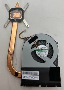 Dissipateur thermique et ventilateur CPU pour ordinateur portable Toshiba Satellite Pro L850-1DN - Réf:1417 - Photo 1/2