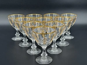 Set of (10) Tiffin Franciscan Chateau Remond 5.625” Water Goblet Glasses - Picture 1 of 8