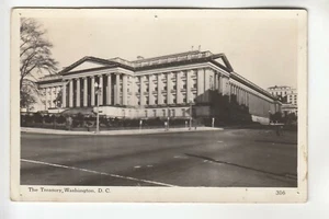 Mainzer Real Photo Postcard The Treasury Washington DC 316 - Picture 1 of 1