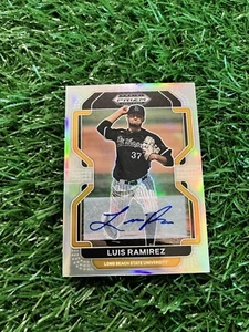 LUIS RAMIREZ SILVER PRIZM AUTOGRAPH CARD - LONG BEACH STATE UNIVERSARY! - Picture 1 of 3