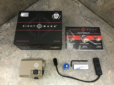 Mini mira láser verde Sightmark LoPro SM25016DE tierra oscura Foto 1 de 4