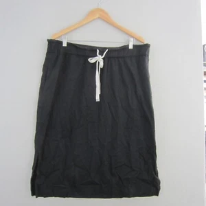 Sussan Skirt Womens 18 Blue Straight Casual Drawstring Elastic Waist Cargo Coast - Picture 1 of 13