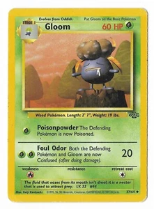 Pokémon TCG Gloom Jungle 37/64 Regular Unlimited Uncommon - Picture 1 of 2