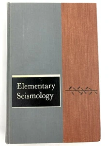 Elementary Seismology Charles F Richter 1958 Hardback No DJ CalTech Earthquakes - Imagen 1 de 12